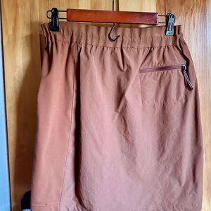 Women’s REI Co-Op casual athletic skirt, rust color